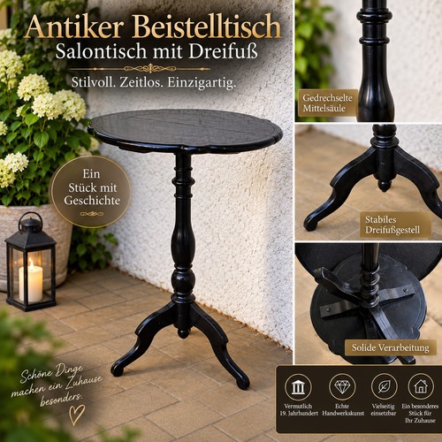 Antiker beistelltisch - antiker,