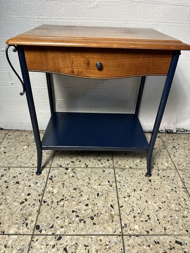 Beistelltisch mit schub holz - mit,