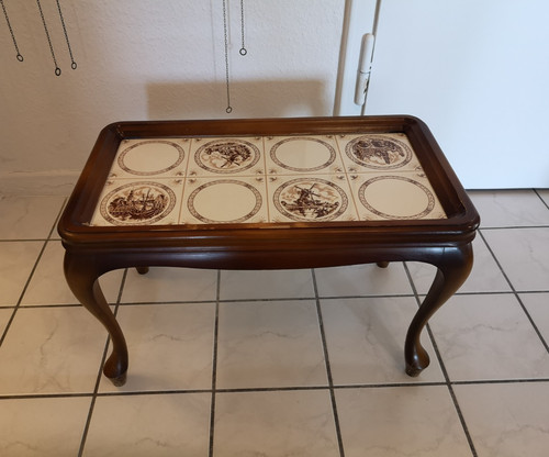 Alter kacheltisch blumentisch - alter,