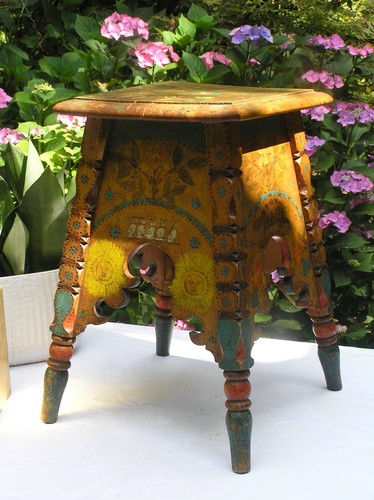 Alter antiker hocker - alter,