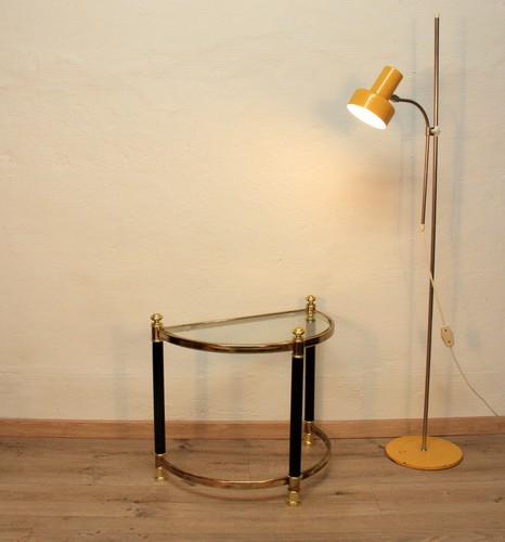 Alter messing beistelltisch - messing,