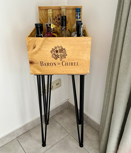 Beistelltisch bar aus alter - beistelltisch, /